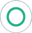 Ícone circular representando objetivos de sustentabilidade e ESG